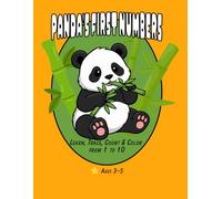 Panda's First Numbers: Learn, Trace, Count and Color from 1 to 10 (Panda's Learning Journey)