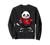 Pandas Hockey sobre Hielo Sudadera