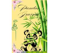Pandas Journal: The 6-inch x 9-inch mini-notebook is ideal for travel notebooks or notebooks. It is also easy to carry in a handbag or briefcase for carrying anywhere.