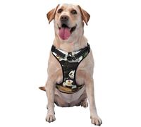 Pandas of Father and Son - Chaleco de tracción para mascotas, estampado mediano, ideal para pasear perros, senderismo, viajes diarios