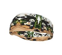 Pandas of Father and Son Diademas deportivas para hombres, absorbe la humedad, RRXNBCGG, banda para el sudor, para correr, ciclismo, fútbol, diadema para mujeres y hombres