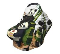 Pandas of Father and Son - Funda versátil para silla de paseo con impresión completa, especialmente diseñada para tu bebé