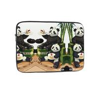 Pandas of Father and Son Printing - Funda para portátil de 10 pulgadas, accesorio esencial para viajes y uso en la oficina