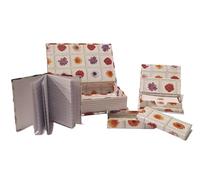 Pandecor Set de escritorio compuesto por agenda, caja de almacenamiento y notas