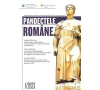 Pandectele Romane Nr.1/2023, Editie in limba romana
