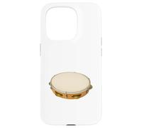 Pandeiro Instrumento Músico Músico Brasil Samba Carcasa para iPhone 15 Pro