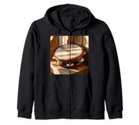 Pandeiro Instrumento Músico Músico Brasil Samba Sudadera con Capucha