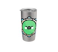Pandeiro Instrumento Músico Músico Brasil Samba Vaso térmico de acero inoxidable de doble pared