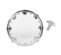 Pandeiro - Pandeiro - Tambor de cabeza brillante para aula, baile, fiesta, transparente