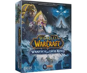 Pandemic Z-Man Games, World of Warcraft: Wrath of The Lich King - System, Juego cooperativo, Edad: 14+, 1 a 5 Jugadores, 60 Minutos ZMGWLK01FR Multicolor