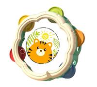 Panderes para niños | Anillo de pandereta Jingles Percussion | Instrumentos musicales de la tamburina para niños | Mini Jingle Bells Percusión manual, juguete de ritmo educativo para favores de fiesta