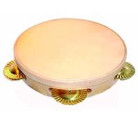 Pandereta Ø20 cm, gallega, sencilla,sonaja latón