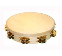 Pandereta Ø20cm con sonaja doble de latón