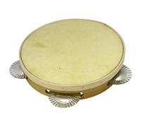 Pandereta Ø20cm gallega, sencilla, sonaja hojalata