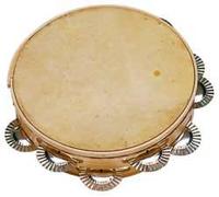Pandereta Ø25 cm, gallega, doble, sonaja acero inoxidable