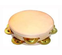 Pandereta Ø25 cm, gallega, doble, sonaja latón