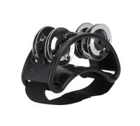 Pandereta con pie Agitador de pie, agitador percusión, pandereta, juego tambor, Jingle Metal, Accesorios for Instrumentos Musicales