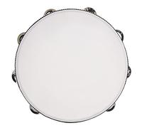 Pandereta de Mano de Madera |Instrumento Musical de educación temprana de 4 tamaños |Juguete sensorial para jóvenes / Interacción Entre Padres e Hijos |Robusto Jingle Drum con (10 Inches in Diameter)