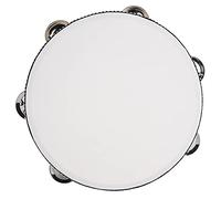 Pandereta de Mano de Madera |Instrumento Musical de educación temprana de 4 tamaños |Juguete sensorial para jóvenes / Interacción Entre Padres e Hijos |Robusto Jingle Drum con (8 Inches in Diameter)