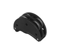 Pandereta De Pie Caja elíptica negra, tambor, pandereta, compañero, mano, pie, cascabel, instrumento de percusión, herramientas Para pedal de bombo(Black 1 Pc)