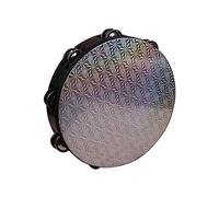 Pandereta de tambor, instrumento musical único de madera para fiesta de baile, concierto, tipo C