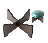 Pandereta para adultos, Accesorios para tambores de lengüeta de acero, Soportes estructurales para tambores, Soportes, Trípodes (Grano de madera de rosa)