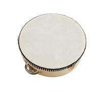 Pandereta para, campanas de tambor de mano, cascabeles de Metal de abedul, regalo de percusión, instrumento educativo Musical para fiesta
