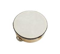 Pandereta para, campanas de tambor de mano, cascabeles de Metal de abedul, regalo de percusión, instrumento educativo Musical para fiesta