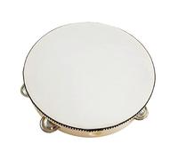 Pandereta para, campanas de tambor de mano, cascabeles de Metal de abedul, regalo de percusión, instrumento educativo Musical para fiesta