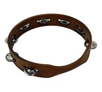 Pandereta sin parche Ø25 cm 8 sonajas, sencilla