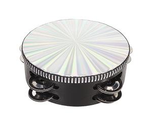 Panderetas de 6 Pulgadas Ayuda Perfecta para Instrucción de Baile Ktv Tambora Educación Temprana Ideal para Aplaudir Tambores Creación de Música con Pandereta y Tóner de Tinta