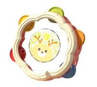 Panderetas para niños | Anillo de pandereta Jingles Percussion | Instrumentos musicales para niños | Mini Jingle Bells Hand Percussion, Juguete de ritmo educativo para fiestas de preescolares