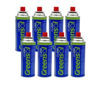 PANDHOME Botellas de Camping Gas 227g/400ml - Energía Portátil para Aventuras al Aire Libre - Pack de 2, 4, 6, 8 o 16 Unidades, Compatibles con Estufas de Gas Portátiles-Modelo Nuevo Pack8