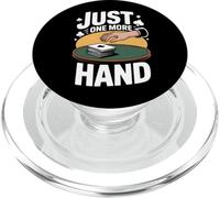Pandilla De Cartas Euchre Just One More Hand Noche PopSockets PopGrip para MagSafe