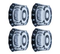 Pandillas Guitarra 4pcs Pandillas Control Tono Tono Perillas Control Velocidad Reemplazo Para Accesorios Bajo Guitarra Eléctrica