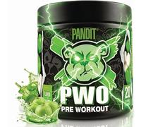 Pandit Pre entreno | Más Óxido Nítrico con Creatina Monohidratada | Preentreno Fuerte con Cafeína | Pre Workout Gimnasio en Polvo | Monohidrato de Creatina | Beta Alanina (240g, Manzana verde)