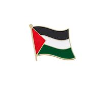 Pandiui23 Broche de bandera de Palestina, pines de bandera de Palestina, insignia a granel, bandera de Palestina, pines de solapa para sombrero, ropa, mochila, insignia esmaltada (3), 2.3*2.2cm