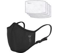 Pando Moto Fujin 01 Máscara facial, negro