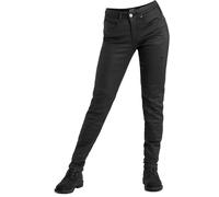 Pando Moto Lorica Kev 02 Vaqueros de mujer en motocicleta, negro, tamaño 27