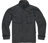 Pando Moto M65 Chaqueta textil impermeable para motocicletas, negro, Talla XS