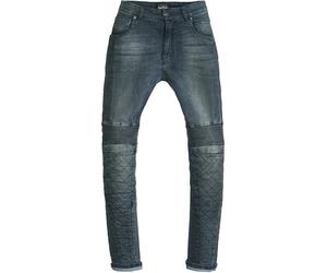 Pando Moto Rosie Navy Ladies Motorcycle Jeans, azul oscuro, Talla 29