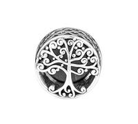 PANDOCCI 2018 Autumn Family Roots Openwork Bead 925 Silver DIY Fits Original Pandora Bracelets Charm Fashion Jewellery