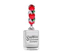 PANDOCCI 2018 Otoño Nieve Blanco los Siete Enanos Libro Colgante de Cuentas de Plata 925 DIY se Adapta a Pulseras Originales Pandora Encanto joyería de Moda