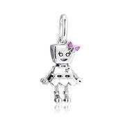 PANDOCCI 2019 - Abalorio de Plata de Ley 925 para Pulseras Pandora