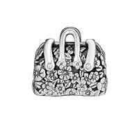 Pandocci - Abalorio de plata de ley 925 con diseño de ratón de invierno para pulseras Pandora