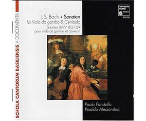 Pandolfo, Paolo - Sonates pour viole de gambe et clavier