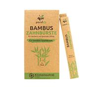 Pandoo Cepillos de Dientes Bambú 4uds