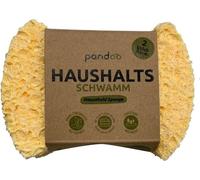 pandoo Esponjas para el hogar, esponja de limpieza orgánica, esponja de cocina, esponja para platos, biodegradable, respetuosa con el medio ambiente, reutilizable y sostenible (2 unidades)