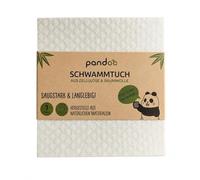 pandoo Juego de 3 paños de esponja sostenibles, lavables, absorbentes y sin plástico