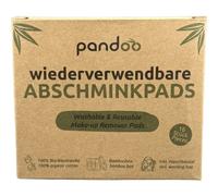 Pandoo Set Discos Desmaquillantes Reutilizables 18 uds + Dispensador